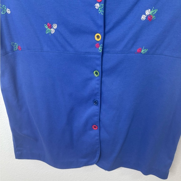 Vintage Peter Popovitch Large Blouse with Embroidered Flowers - Picture 3 of 8